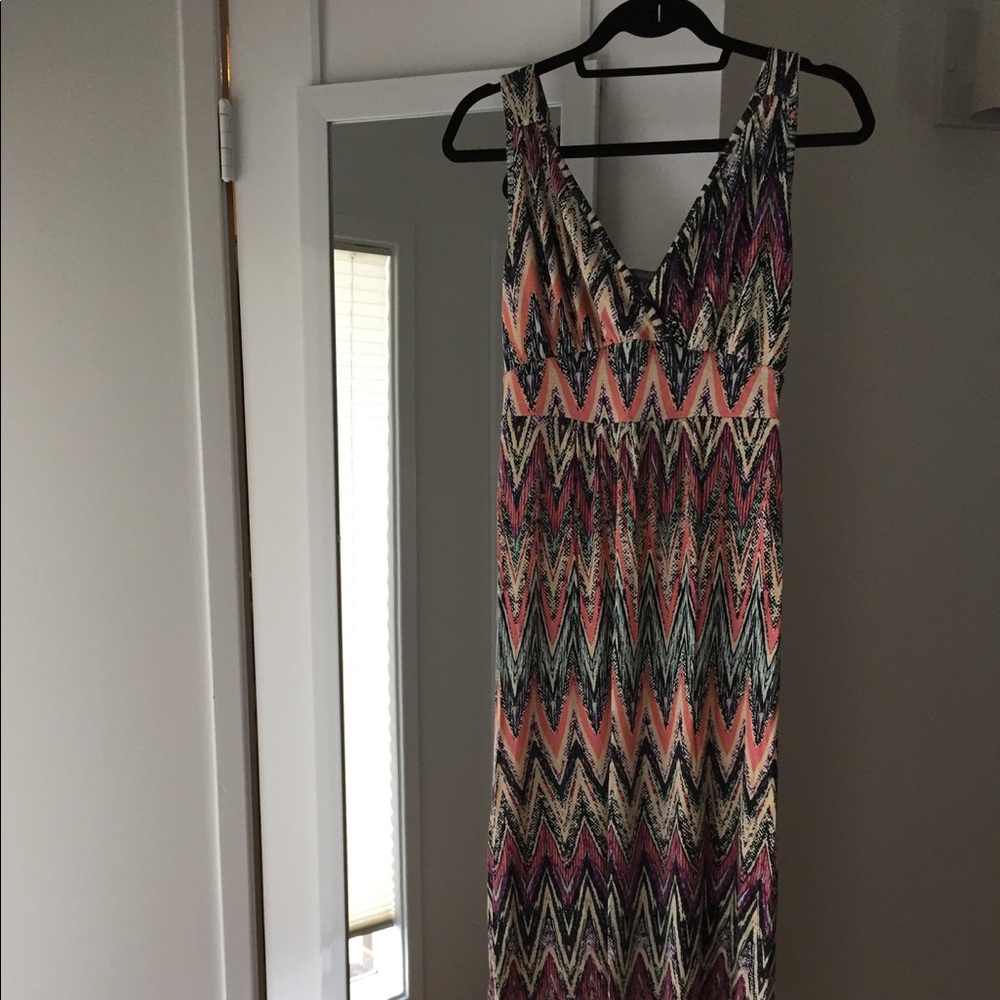 Maxi maternity dress. Perfect for spring & summer!